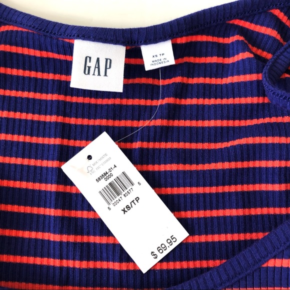 Gap Ribbed Stripe Dress-NWT - Picture 6 of 10